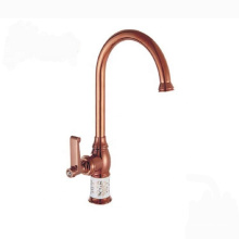 Y5896-33C Luxury European Gold Water Mixer Tap Ceramiced Fregadero de la cocina del fregadero